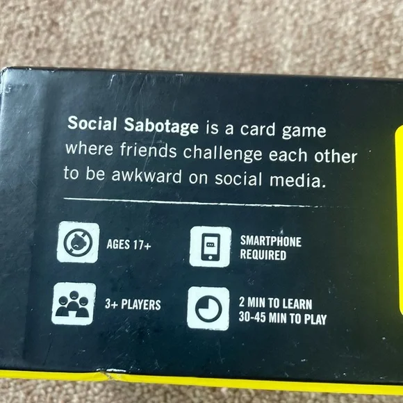 🌷5/$25 Social Sabotage Card Game By Buzzfeed - Picture 4 of 12